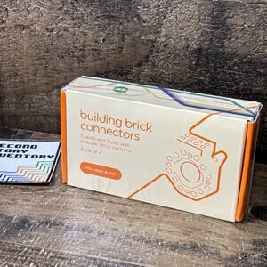 Wonder Workshop Building Brick Connectors 4 Pack For Dash And Dot Robots New